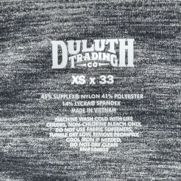 Duluth Trading Noga Stretch Pants Womens Sz XS/33 Gray Activewear - Picture 6 of 11